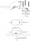 Preview: Scanstrut DS-H6 Decksdurchführung Kunststoff Horizontal