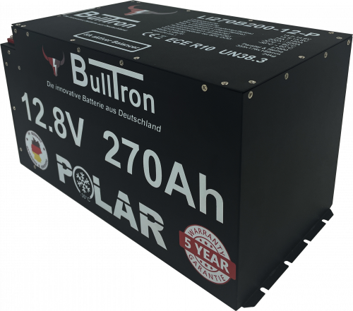 BullTron Lithium Batterie 12,8V 270Ah Smart BMS Polar