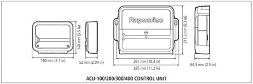 Raymarine T70156 Evolution EV-200 Power Autopilot Paket