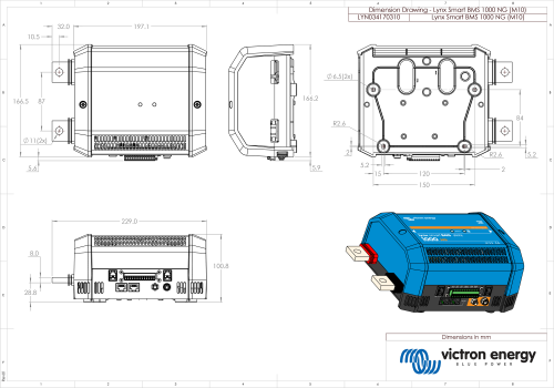 Victron Lynx Smart BMS 1000 NG (M10)