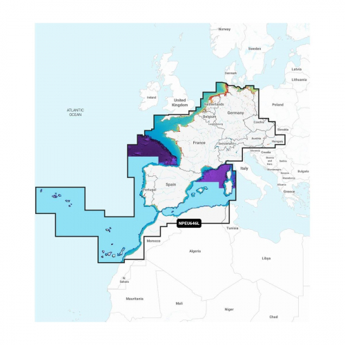 Navionics Platinum+ auf MSD-Modul - 46P+ - Europe,