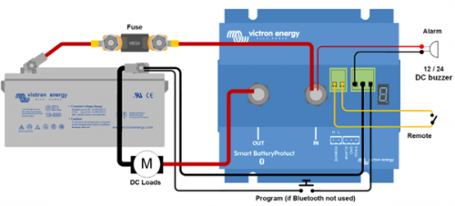 Victron Smart BatteryProtect 12/24V-65A