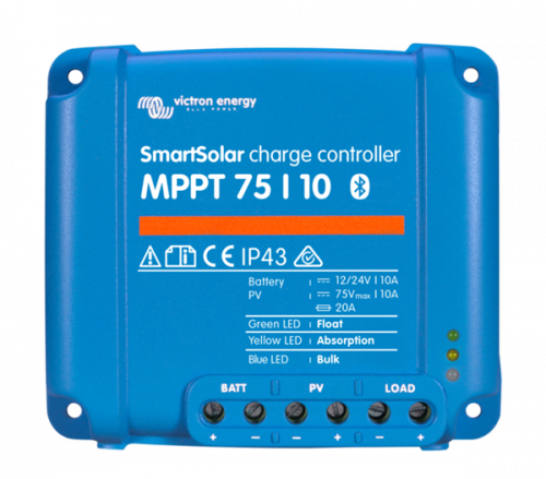 Victron Solar Laderegler SmartSolar MPPT 75/10 (12/24V-10A) Bluetooth