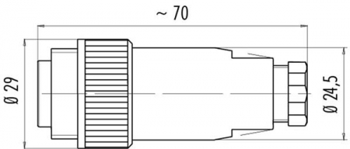 Philippi Binder-Serie 692 Stecker 7-polig