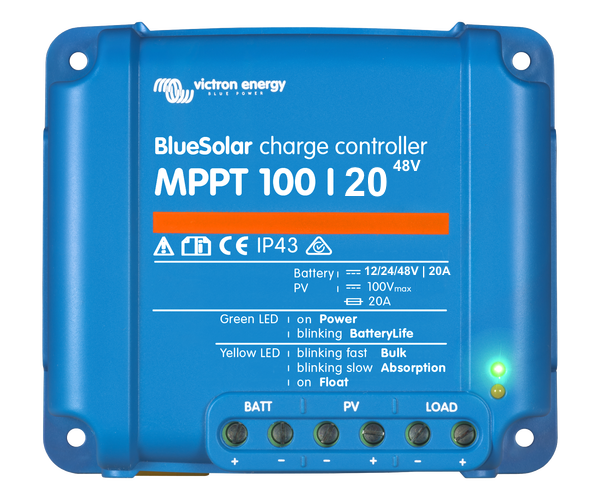 Victron BlueSolar MPPT Solarladeregler 100/20 (48V-20A)