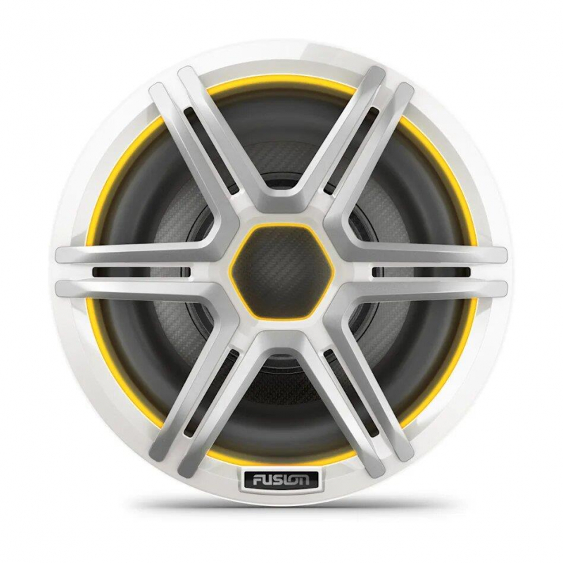 Fusion Apollo LED-Subwoofer 10", Sportgrill weiß