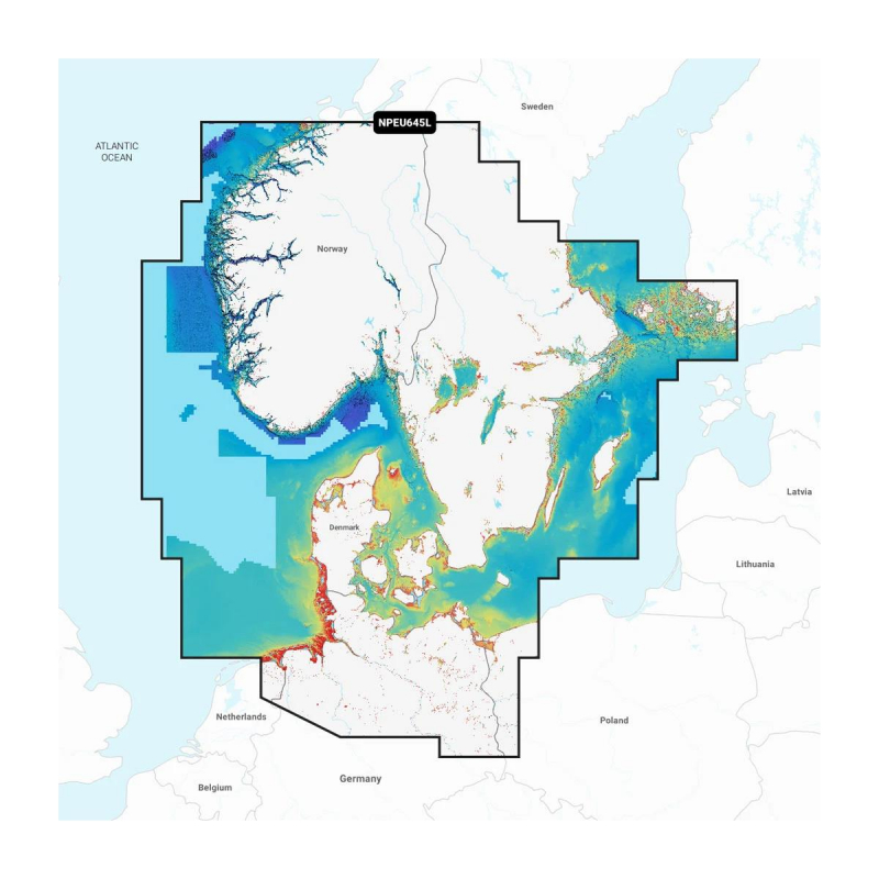 Navionics Platinum+ auf MSD-Modul - 45P+ - Oslo bi