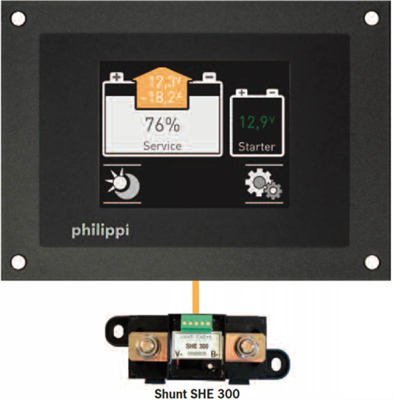 Philippi Batterie-Monitor BLS Set