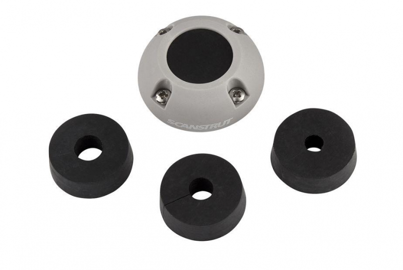 Scanstrut DS30-P Decksdurchführung Kunststoff bis 30mm Stecker und 9-14mm Kabel grau Scanstrut DS30-P Decksdurchführung Kunststoff bis 30mm Stecker und 9-14mm Kabel grau